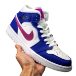 Air Jordan 1 Mid Hyper Royal Hyper Violet