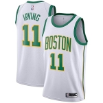 Баскетбольная джерси Kyrie Irving №11 Boston Celtics 2021 White Green Nike