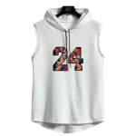 Безрукавка с капюшоном 24 White