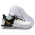 Nike Lebron Witness 7 White Black Gold