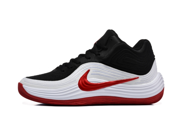 Nike Precision 8 Mid Black White University Red-купить-в time2win.ru