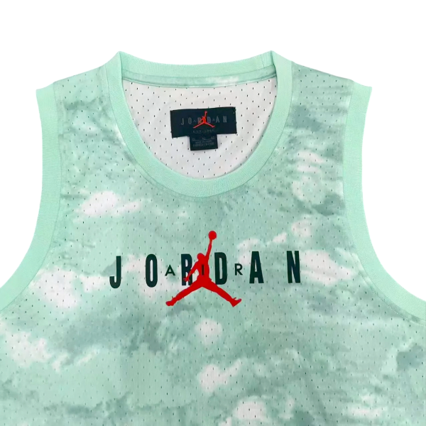 Салатовая майка Jordan-купить-в-time2win.ru