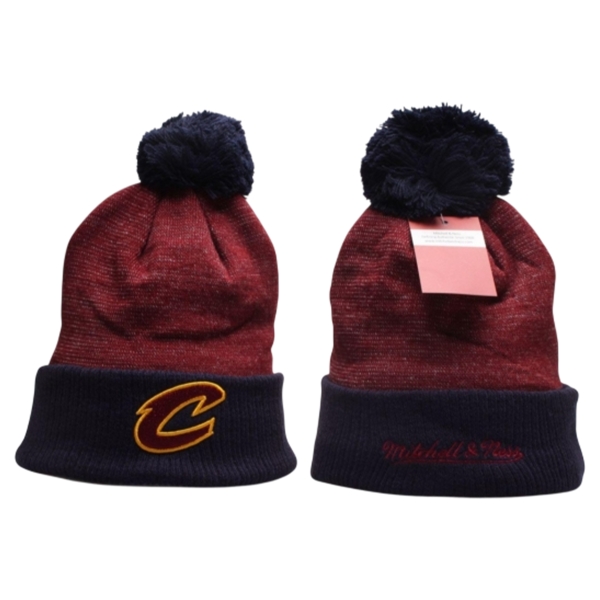 Шапка Cleveland Cavaliers New Era Maroon Scoreboard Knit