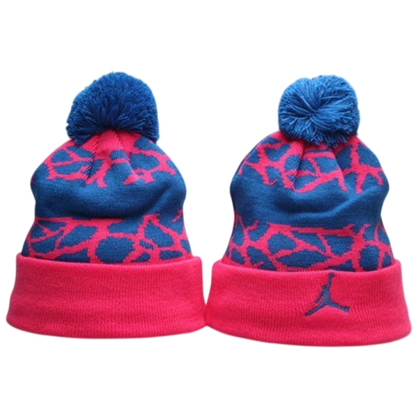 Шапка Jordan Jumpman Striped Beanie Pink Blue